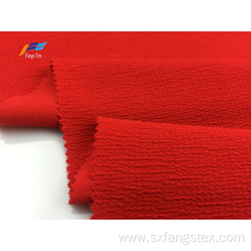 100% Polyester Dyed Bubble Crepe SSY Lady Fabric